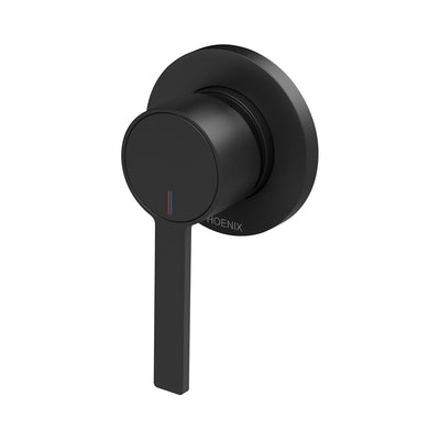 Phoenix Lexi MKII SwitchMix Shower / Wall Mixer Fit-Off Kit, Matte Black