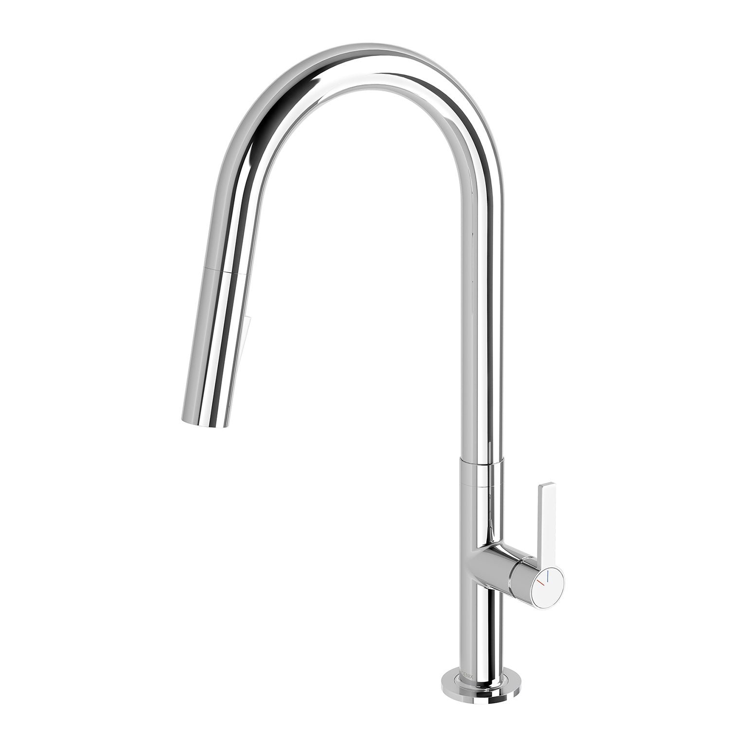 Phoenix Lexi MKII Pull Out Sink Mixer 200mm, Chrome