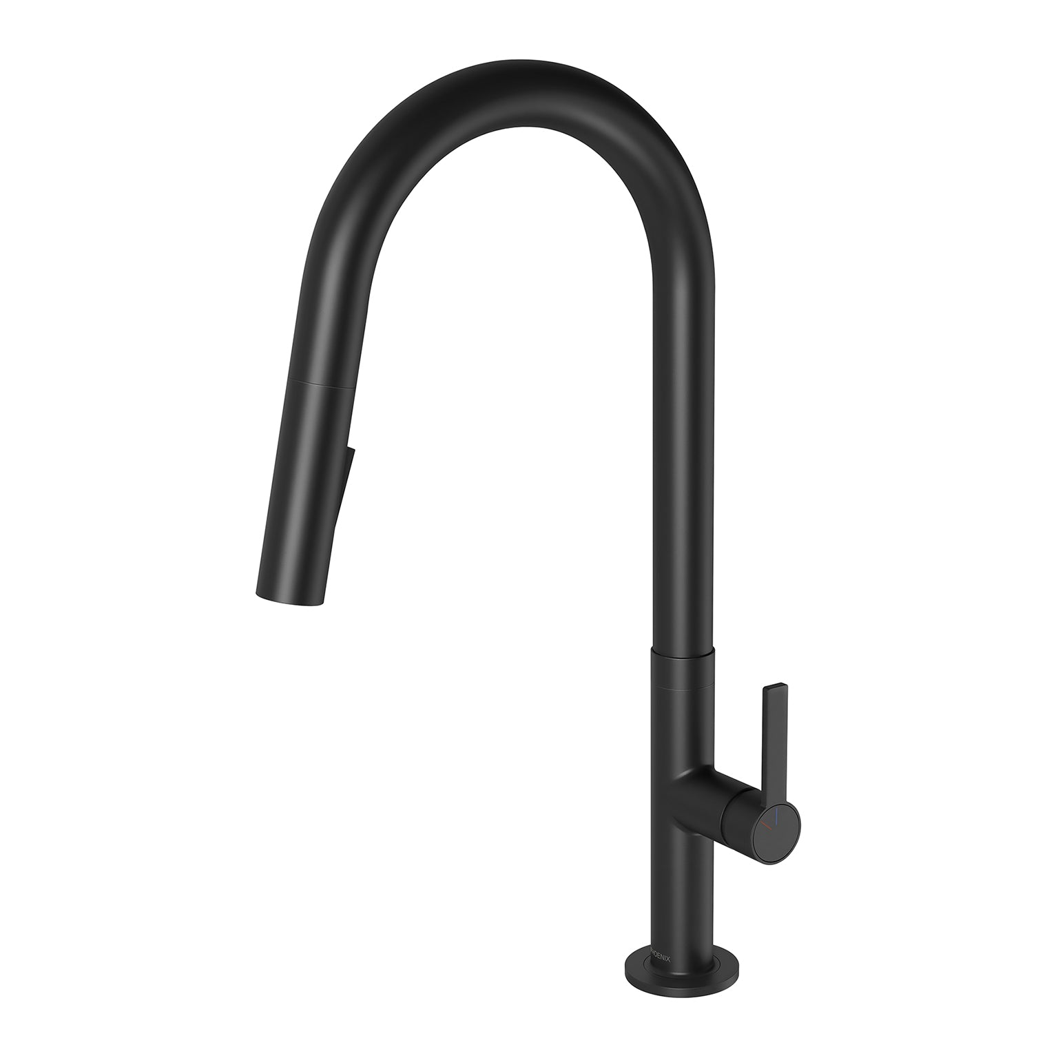 Phoenix Lexi MKII Pull Out Sink Mixer 200mm, Matte Black