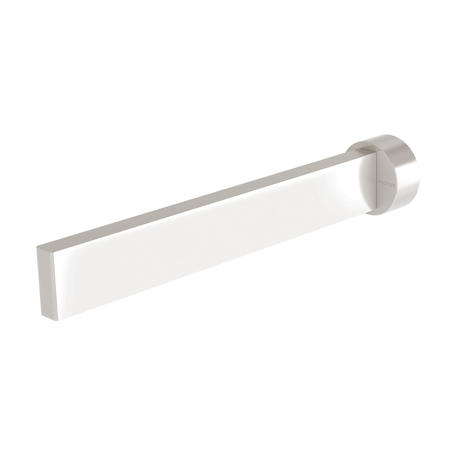 Phoenix Lexi MKII Basin Outlet 200mm, Brushed Nickel