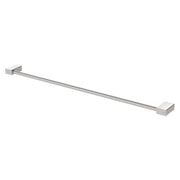 Phoenix Lexi MKII Single Towel Rail 800mm, Brushed Nickel