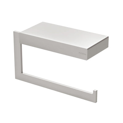 Phoenix Lexi MKII Toilet Roll Holder, Brushed Nickel
