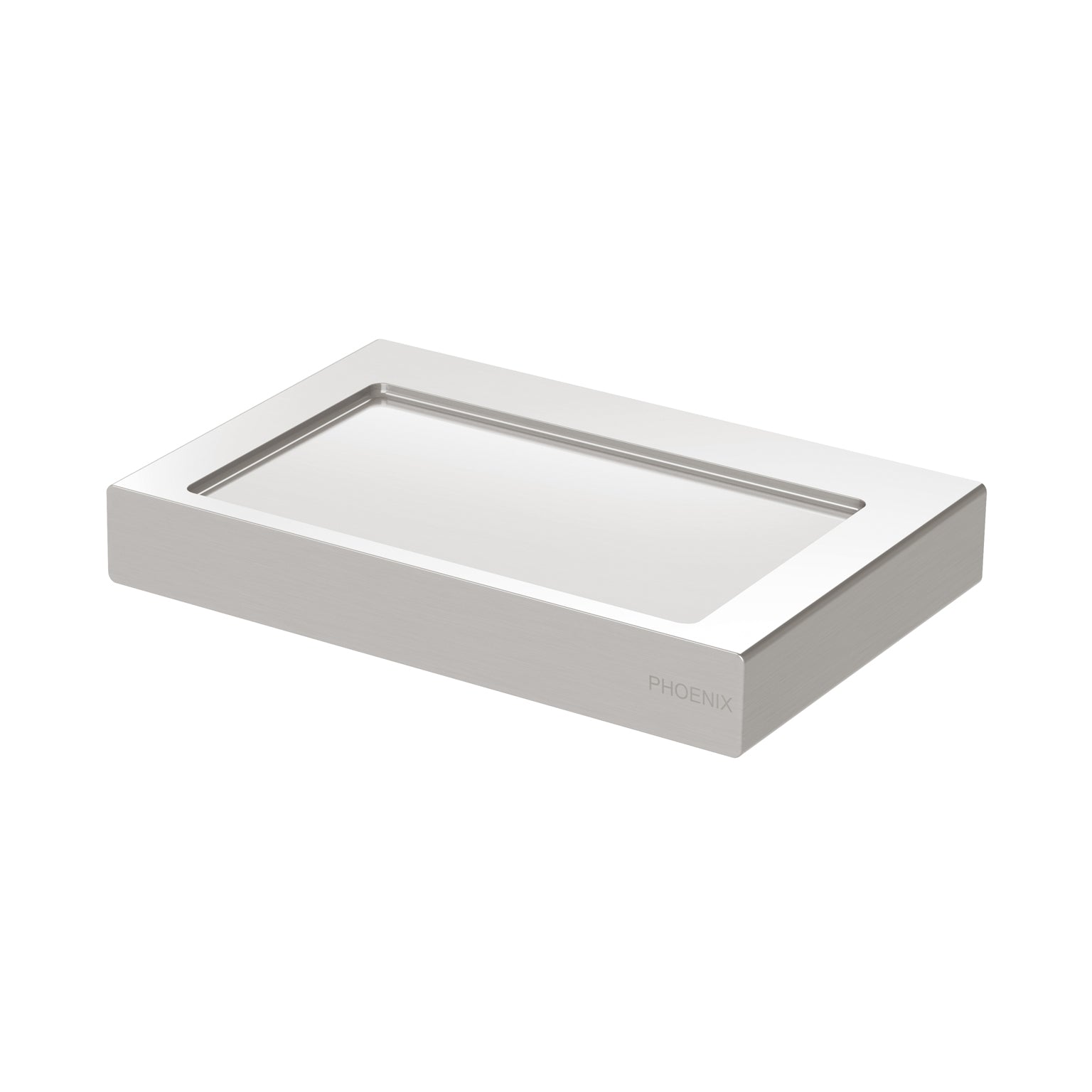 Phoenix Lexi MKII Soap Dish Holder, Brushed Nickel