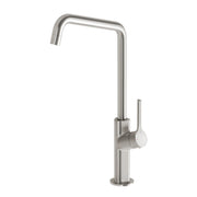 Phoenix Ester Sink Mixer 200mm Squareline, Brushed Nickel