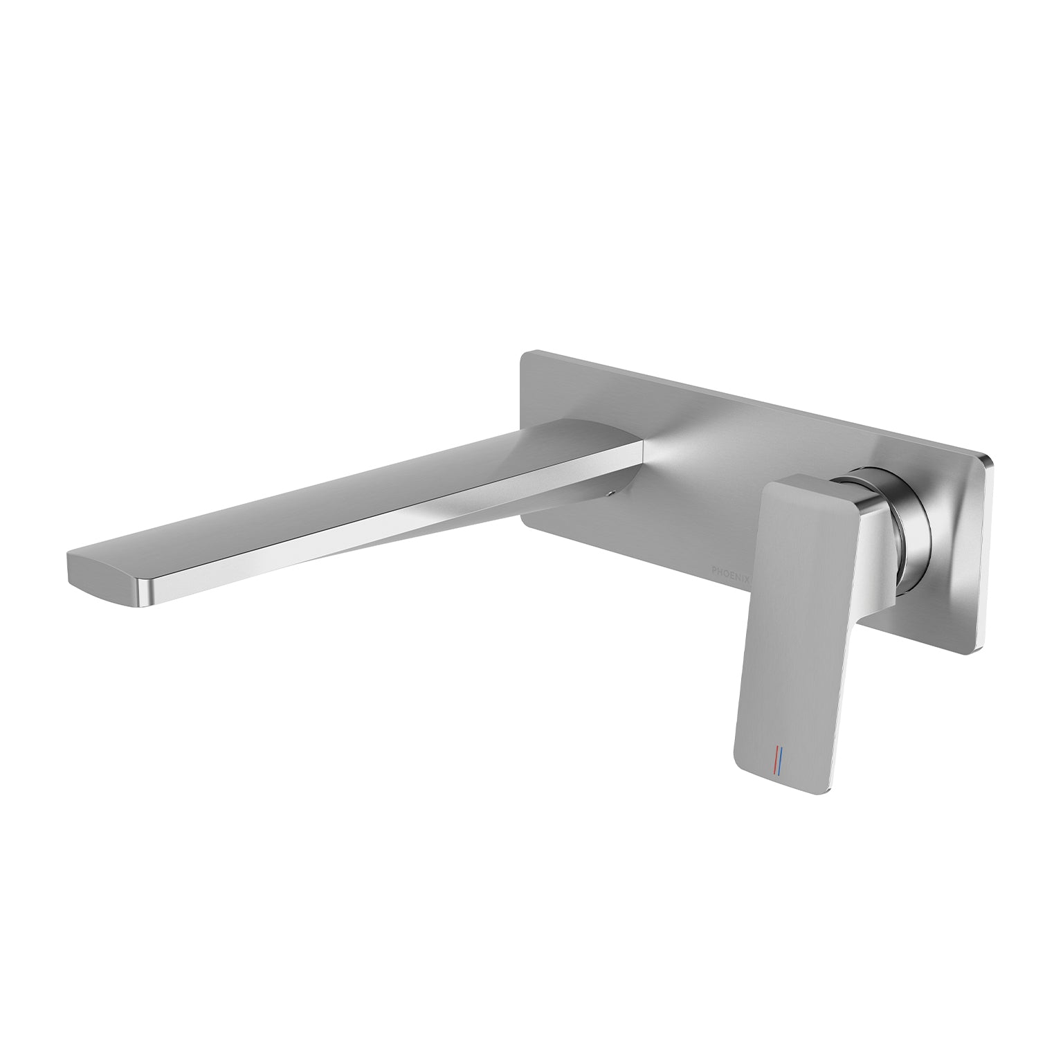 Phoenix Enviro316 Wall Basin / Bath Mixer Set 200mm, Stainless Steel