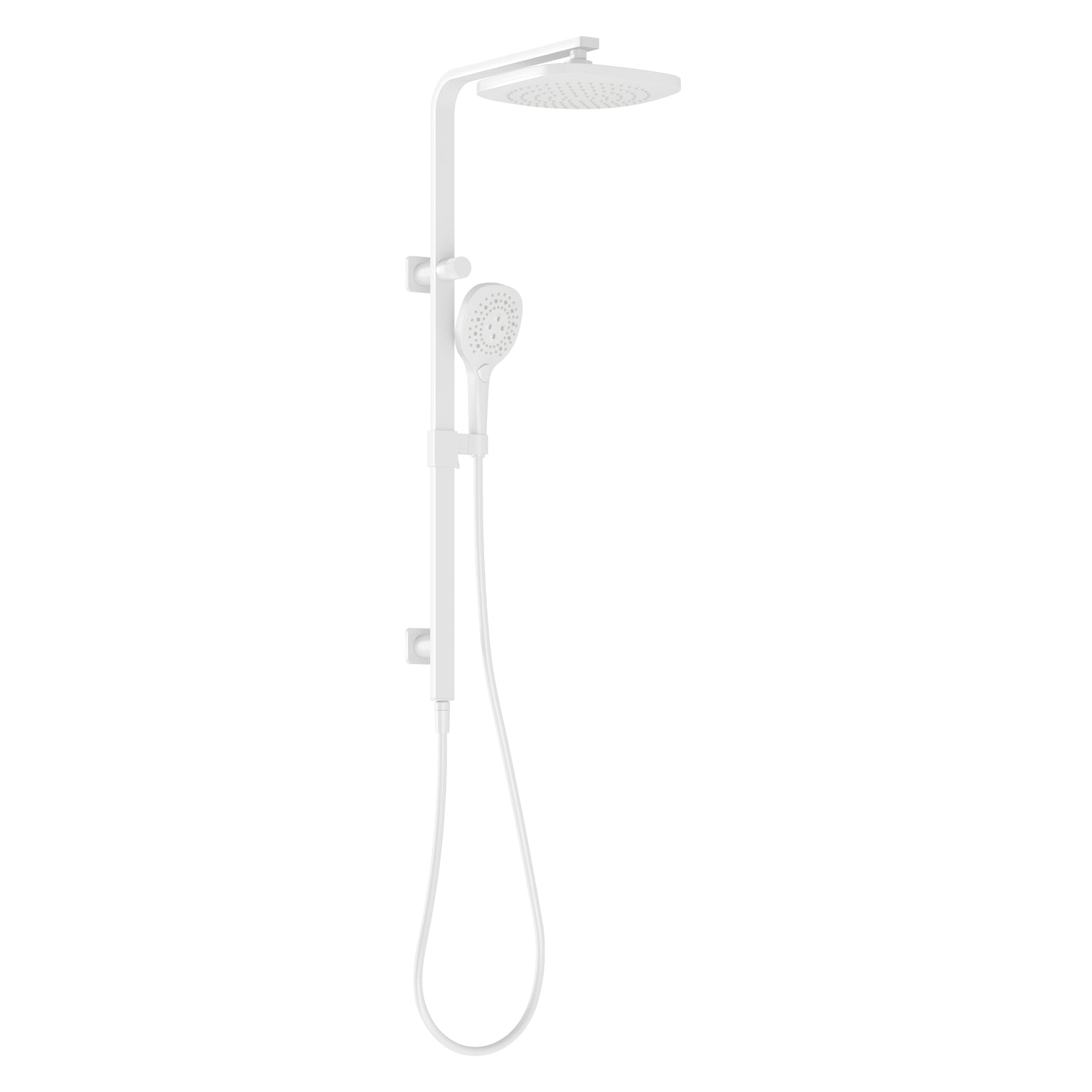 Phoenix Nuage Twin Shower, Matte White