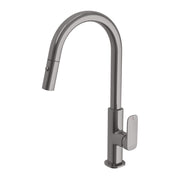 Phoenix Nuage Pull Out Sink Mixer 200mm, Brushed Carbon