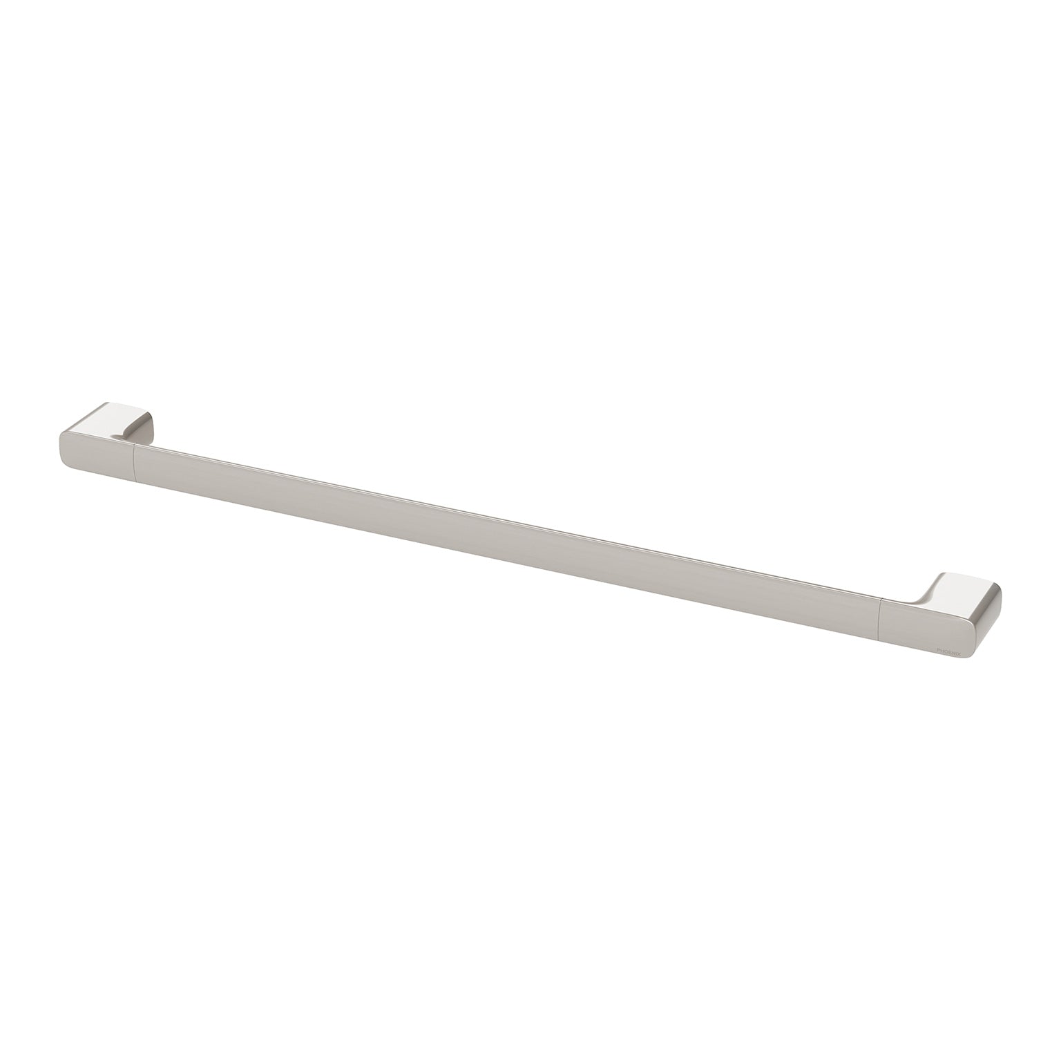 Phoenix Nuage Single Towel Rail 600mm, Brushed Nickel