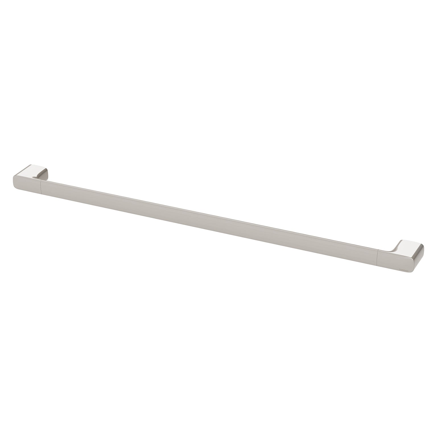 Phoenix Nuage Single Towel Rail 800mm, Brushed Nickel
