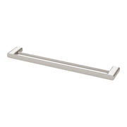 Phoenix Nuage Double Towel Rail 600mm, Brushed Nickel