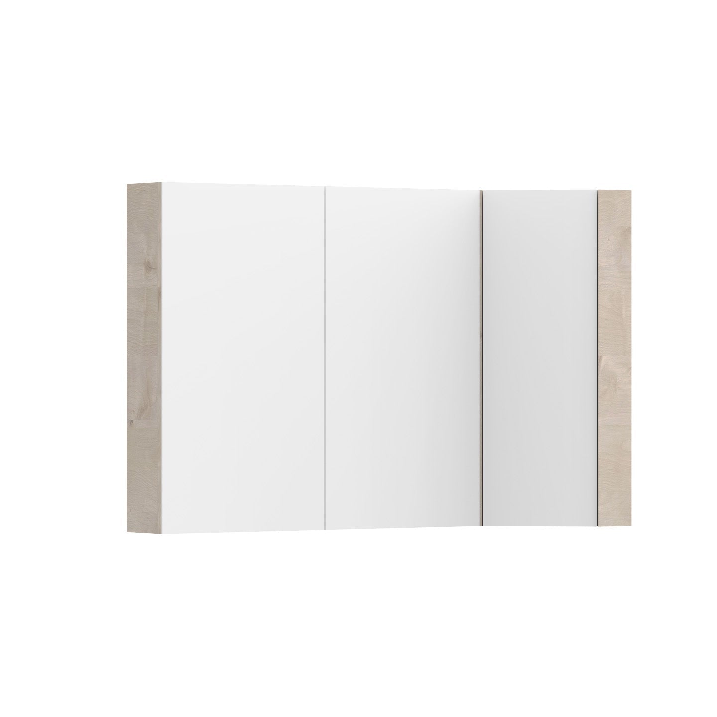 ADP Glacier Offset Corner Shaving Cabinet