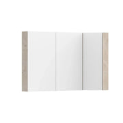 ADP Glacier Offset Corner Shaving Cabinet - 1200mm 3 Doors Right Corner