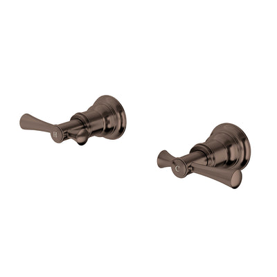 Phoenix Cromford Wall Top Assemblies - Lead Free, Brushed Bronze
