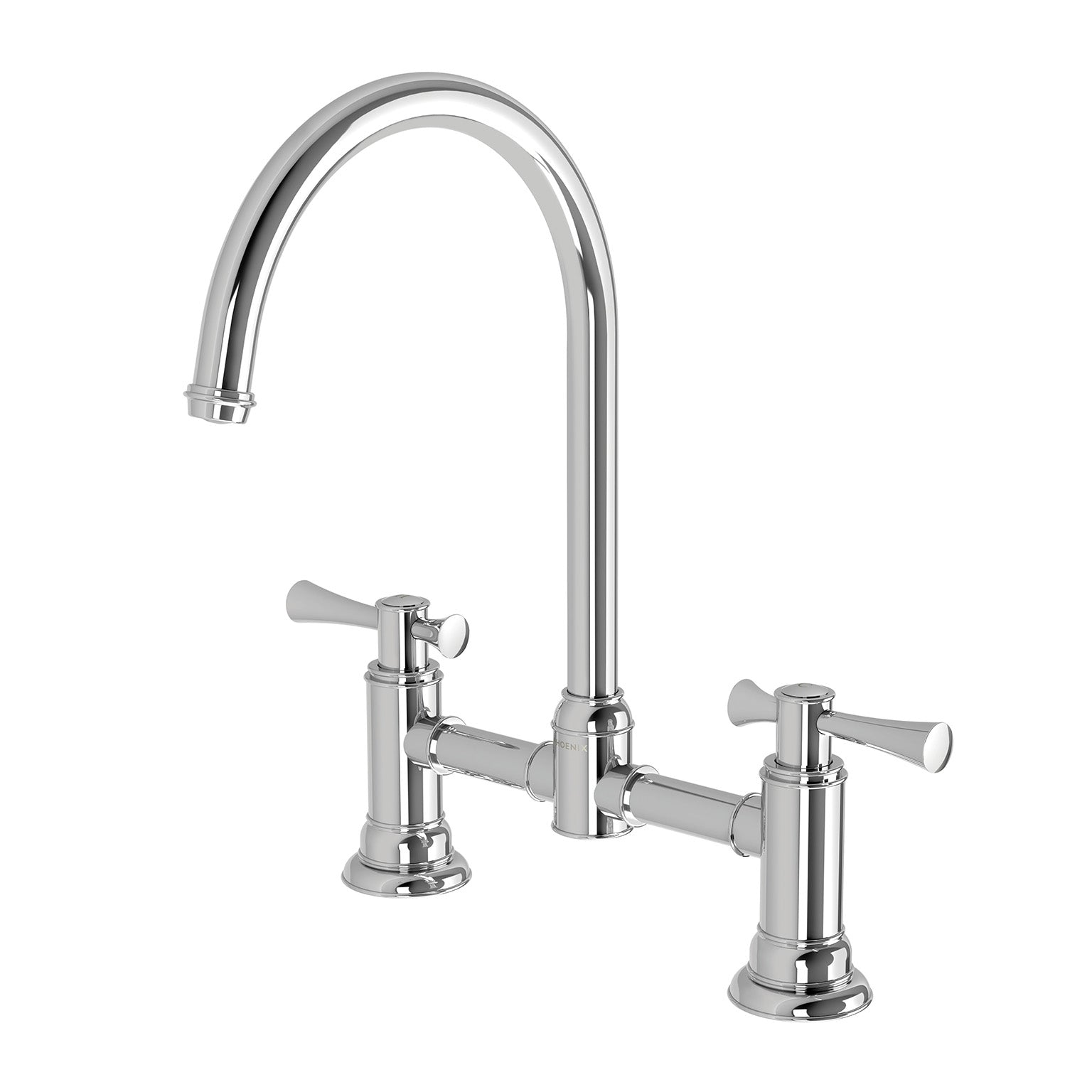 Phoenix Cromford Exposed Sink Set, Brushed Gold