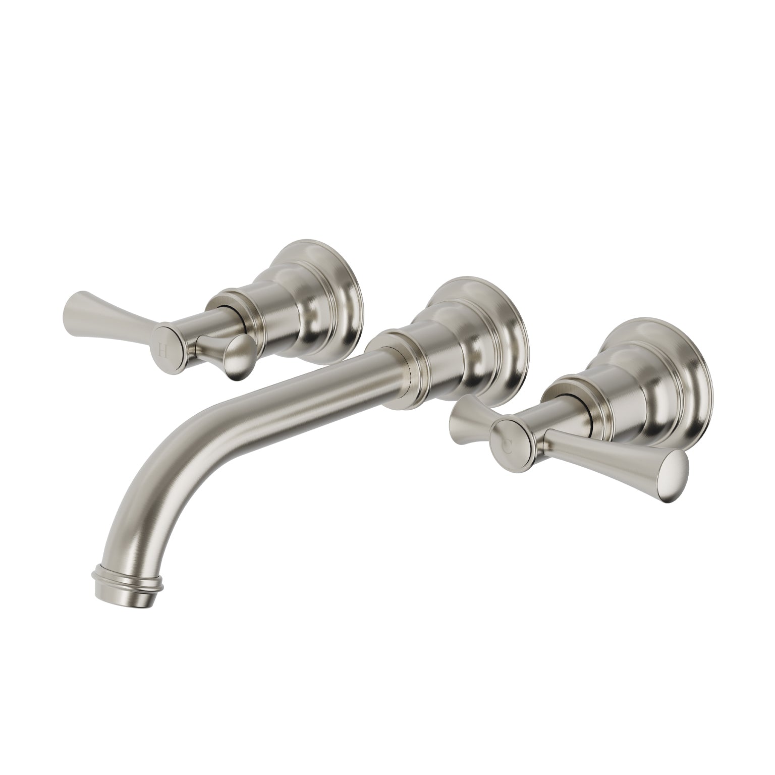 Phoenix Cromford Wall Basin / Bath Tap Set – Lead Free