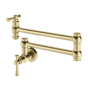 Phoenix Cromford Pot Filler, Brushed Gold