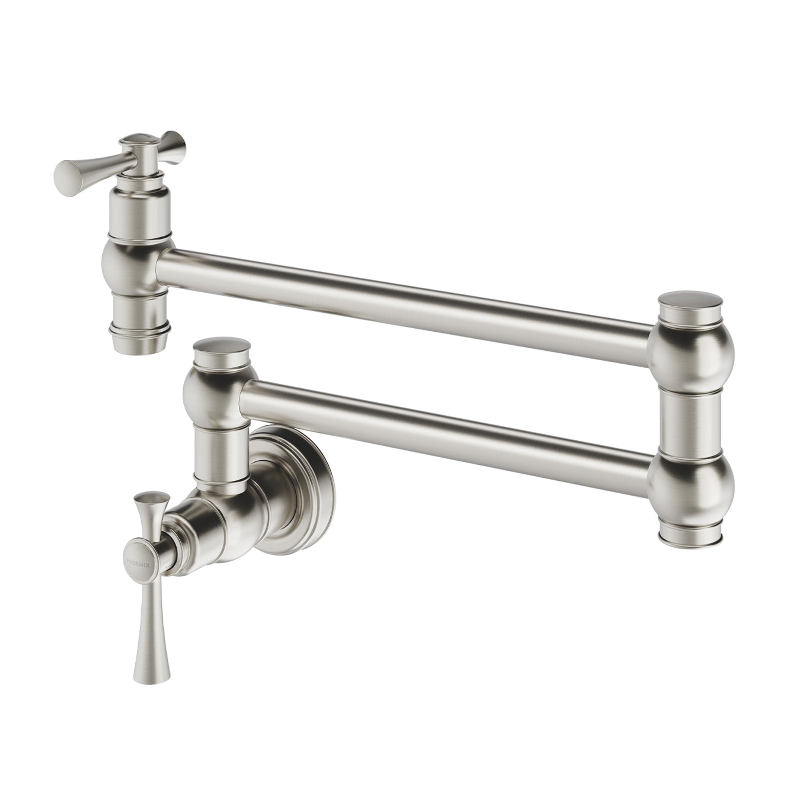 Phoenix Cromford Pot Filler, Brushed Nickel