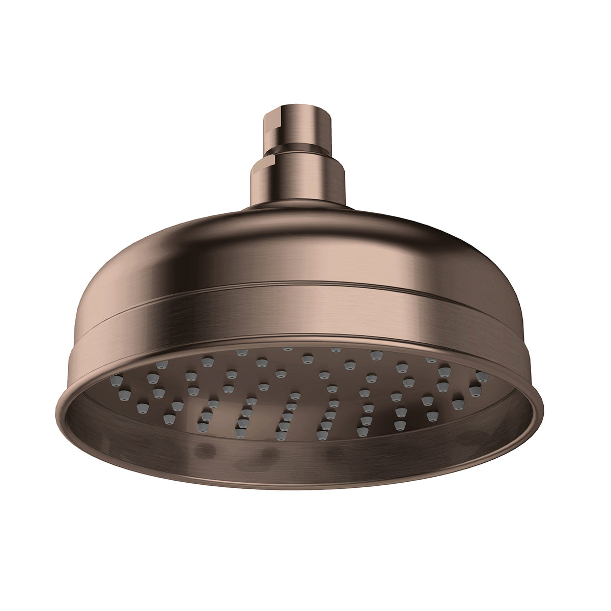 Phoenix Cromford Shower Rose, Brushed Bronze