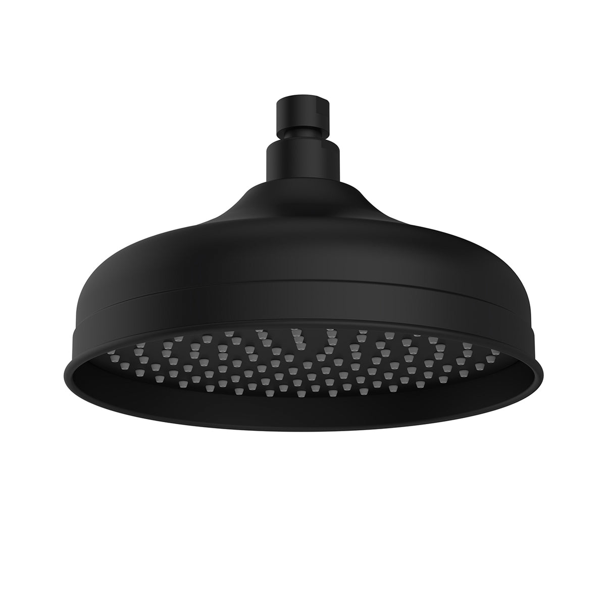 Phoenix Cromford Shower Rose 210mm, Matte Black