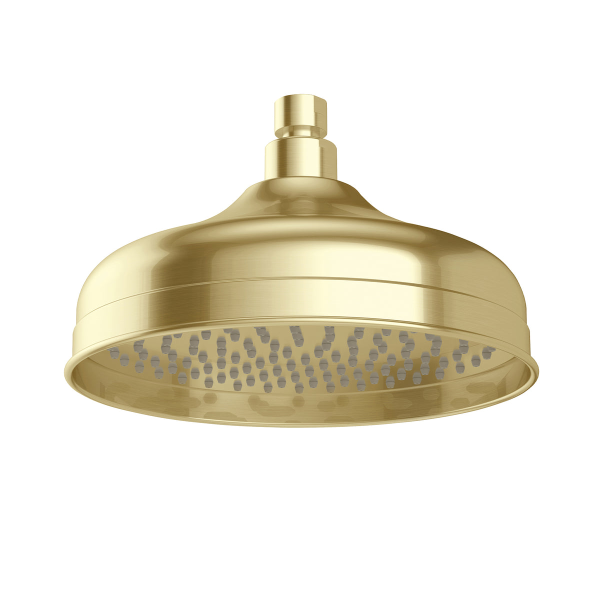 Phoenix Cromford Shower Rose 210mm, Brushed Gold