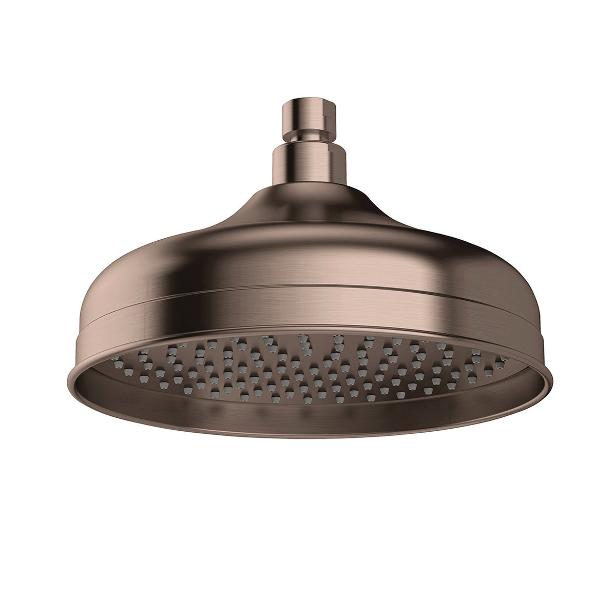 Phoenix Cromford Shower Rose 210mm, Brushed Bronze