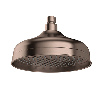 Phoenix Cromford Shower Rose 210mm, Brushed Bronze