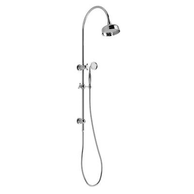 Phoenix Cromford Twin Shower, Chrome