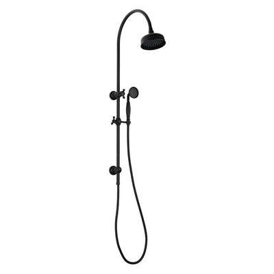 Phoenix Cromford Twin Shower, Matte Black
