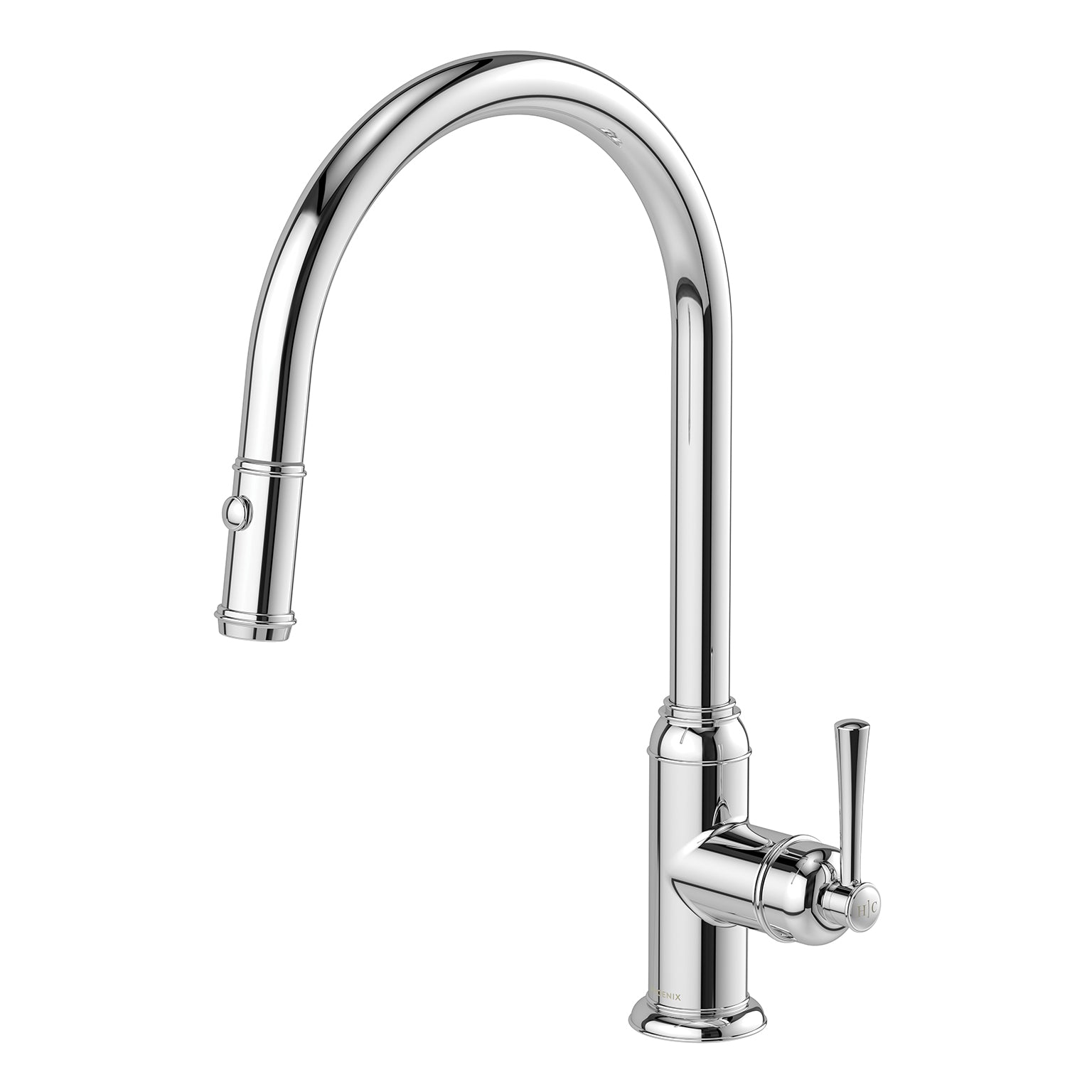 Phoenix Cromford Pull Out Sink Mixer 230mm, Chrome