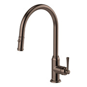 Phoenix Cromford Pull Out Sink Mixer 230mm - Lead Free, Brushed Bronze