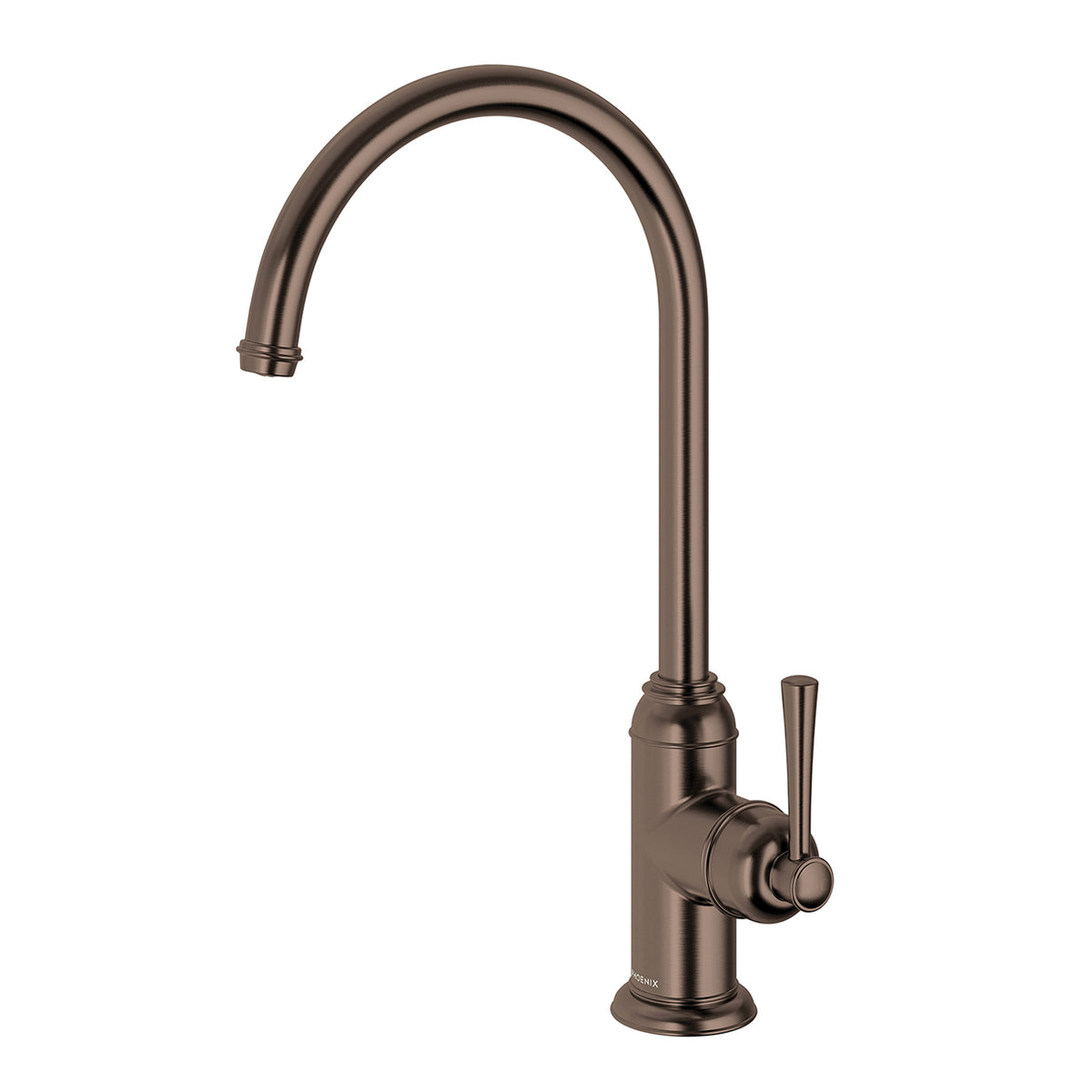 Phoenix Cromford Sink Mixer 180mm - Lead Free, Brushed Bronze