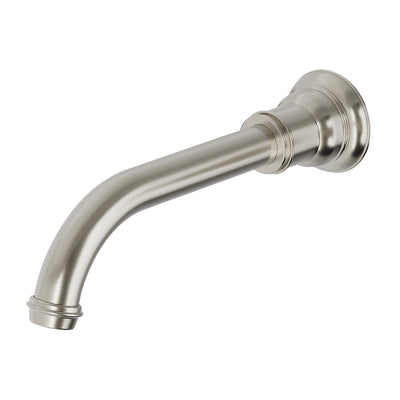 Phoenix Cromford Wall Basin / Bath Outlet 180mm - Lead Free, Brushed Nickel