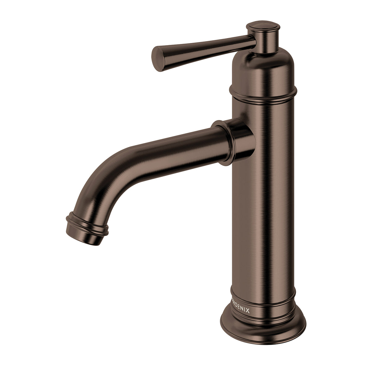 Phoenix Cromford Basin Mixer - Lead Free, Brushed Bronze