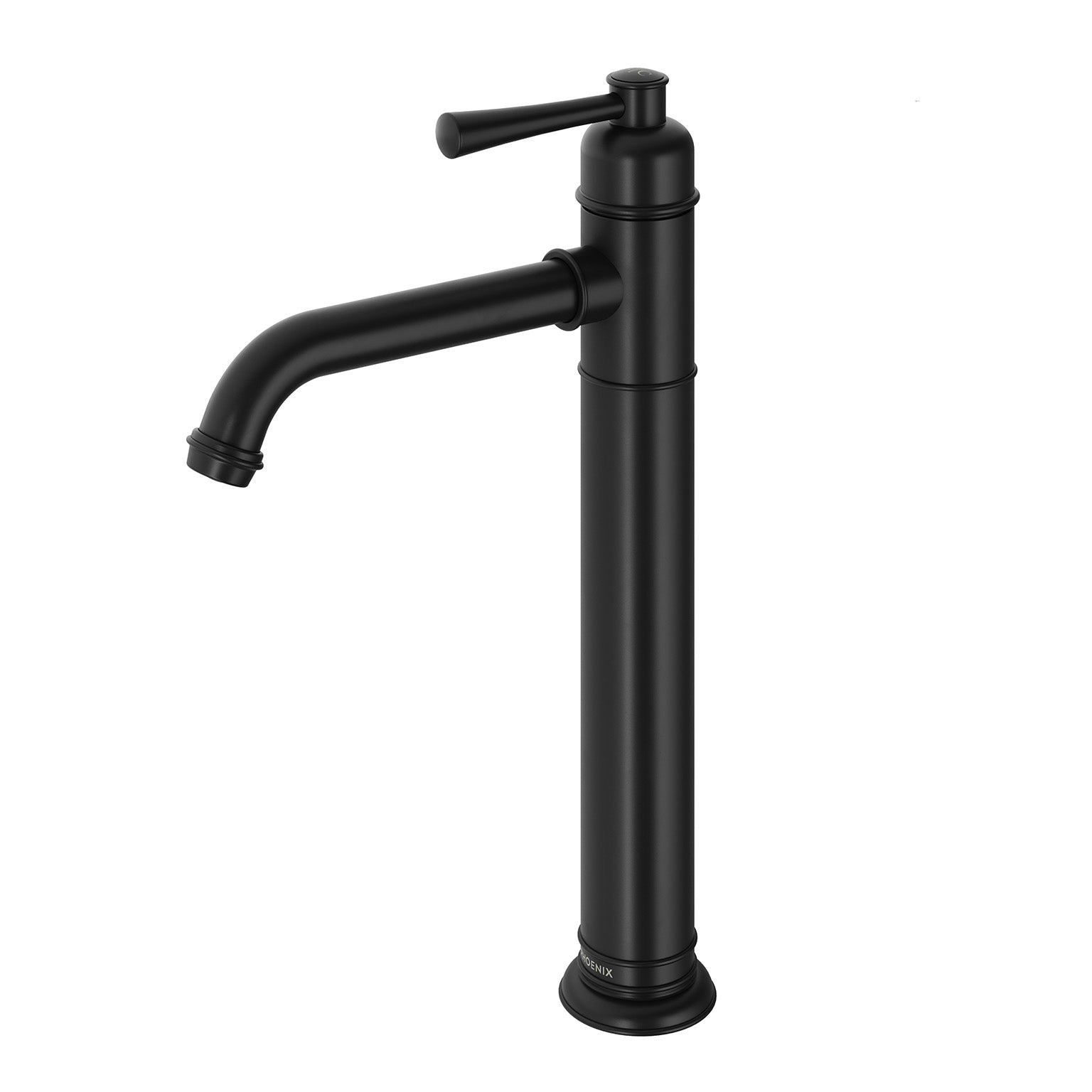 Phoenix Cromford Vessel Mixer, Matte Black