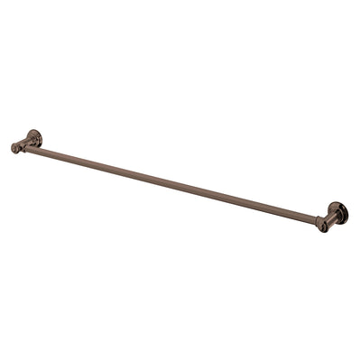 Phoenix Cromford Single Towel Rail 800mm, Brushed Bronze