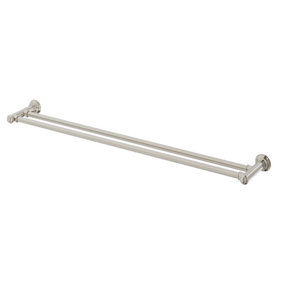 Phoenix Cromford Double Towel Rail 800mm, Brushed Nickel