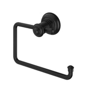 Phoenix Cromford Toilet Roll Holder, Matte Black
