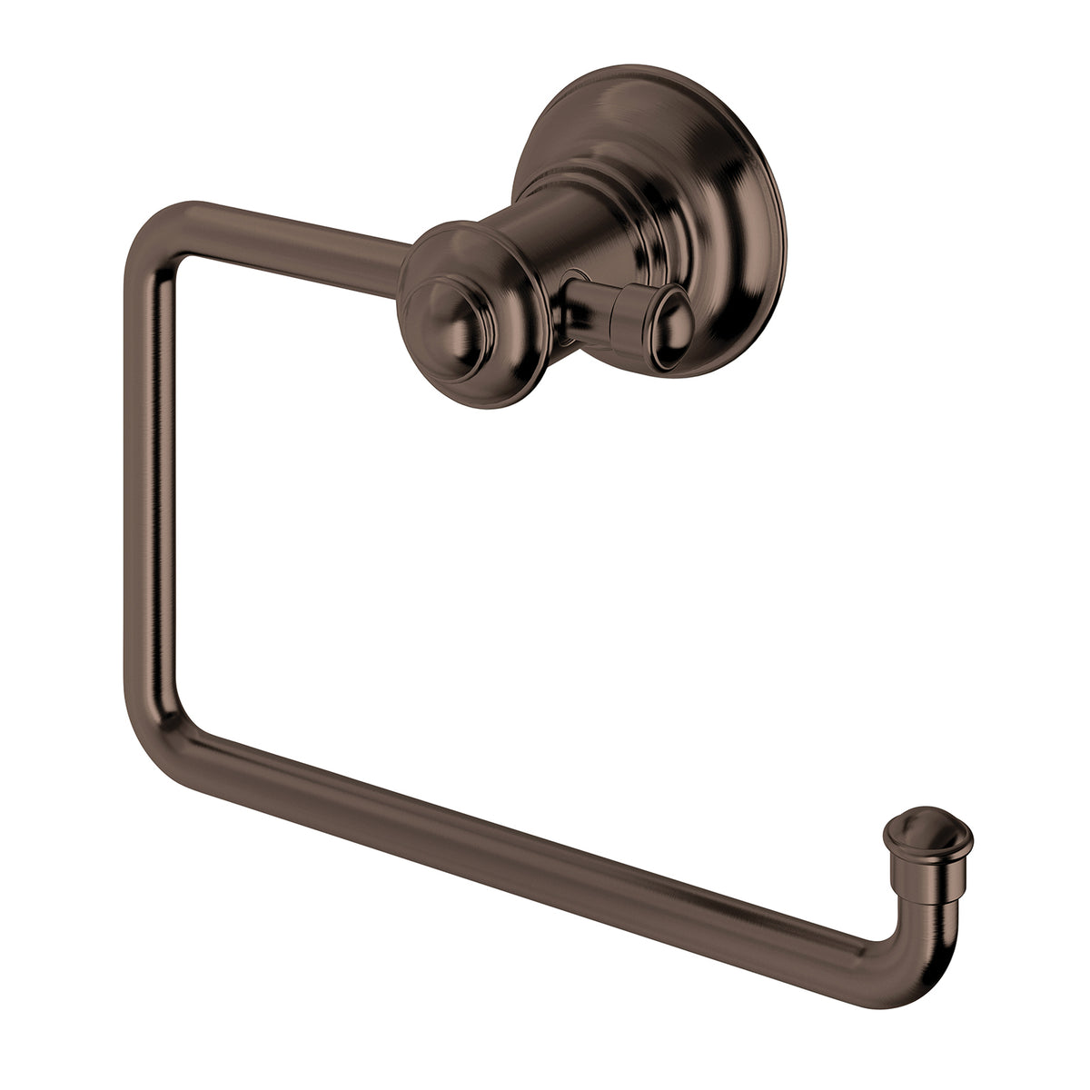 Phoenix Cromford Toilet Roll Holder, Brushed Bronze