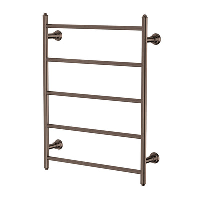 Phoenix Cromford Heated Towel Ladder 550mm x 750mm, Brushed Bronze
