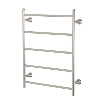 Phoenix Cromford Heated Towel Ladder 550mm x 750mm, Brushed Nickel