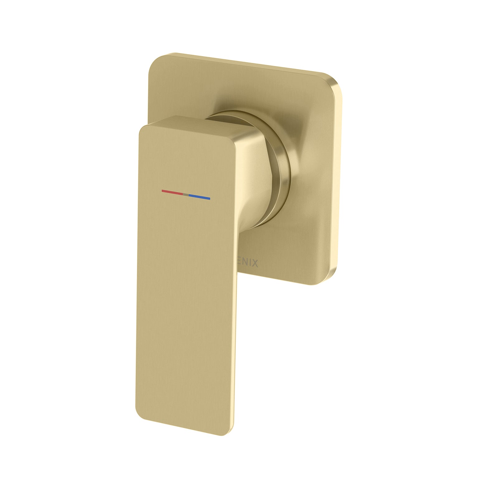 Phoenix Gloss MKII SwitchMix Shower / Wall Mixer Fit-Off Kit, Brushed Gold
