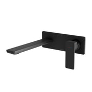 Phoenix Gloss MKII SwitchMix Wall Basin / Bath Mixer Set 200mm, Matte Black
