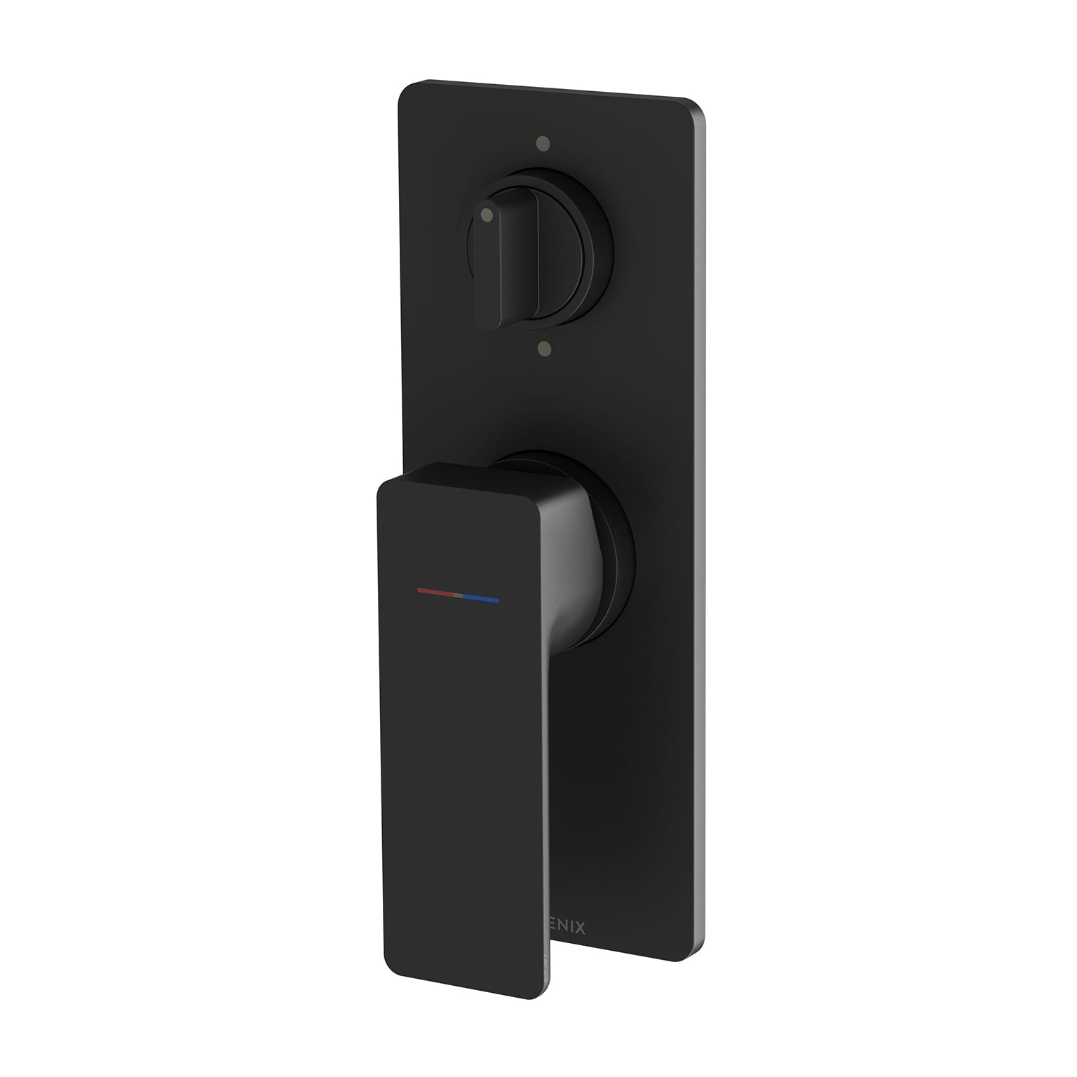 Phoenix Gloss MKII SwitchMix Shower / Bath Diverter Mixer, Matte Black
