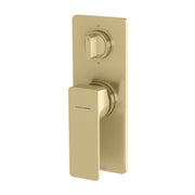 Phoenix Gloss MKII SwitchMix Shower / Bath Diverter Mixer, Brushed Gold