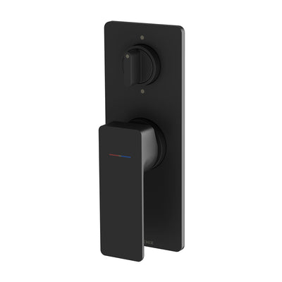 Phoenix Gloss MKII SwitchMix Shower / Bath Diverter Mixer Fit-Off Kit, Matte Black
