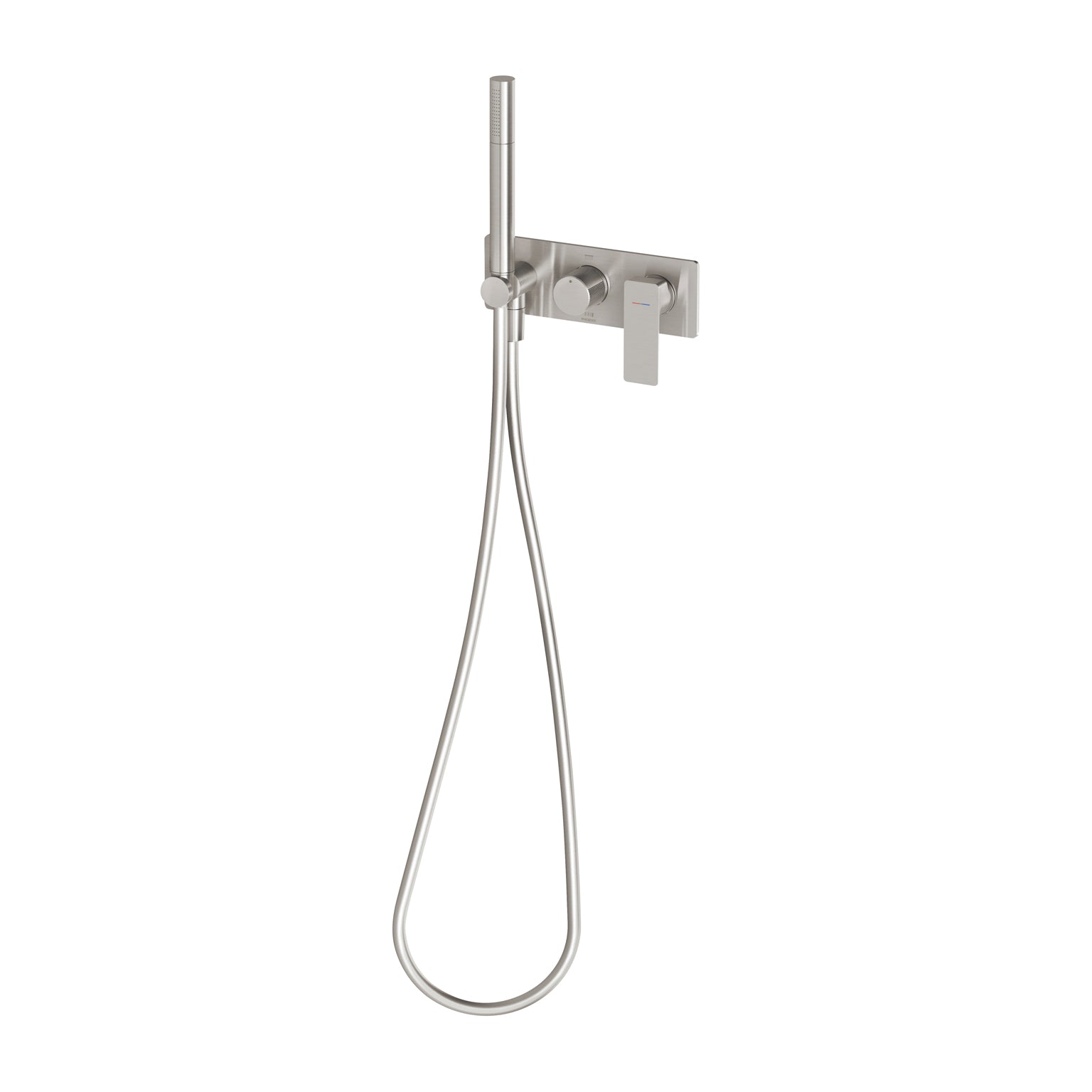 Phoenix Gloss MKII Wall Shower System, Brushed Nickel