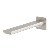 Phoenix Gloss MKII Wall Basin / Bath Outlet 200mm, Brushed Nickel