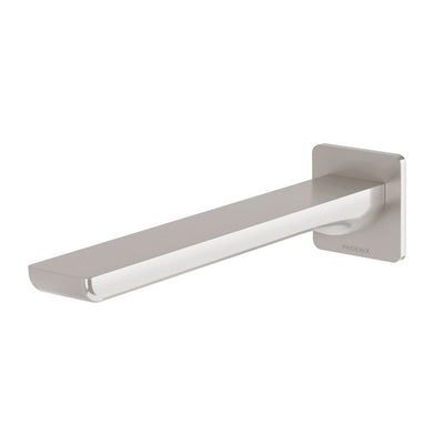 Phoenix Gloss MKII Wall Basin / Bath Outlet 200mm - Lead Free, Brushed Nickel