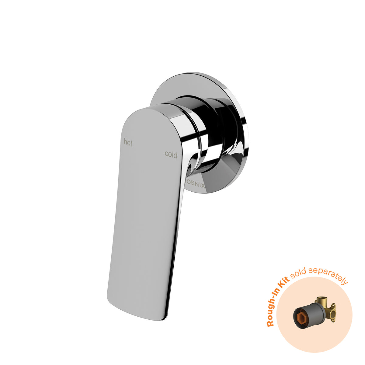 Phoenix Kusabi SwitchMix Shower / Wall Mixer (Fit-Off Kit Only) - Lead Free, Chrome