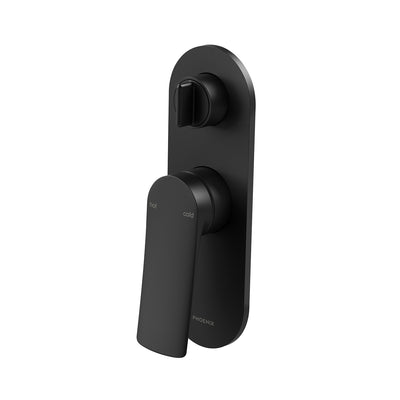 Phoenix Kusabi SwitchMix Shower / Bath Diverter Mixer (Complete Kit) - Lead Free, Matte Black